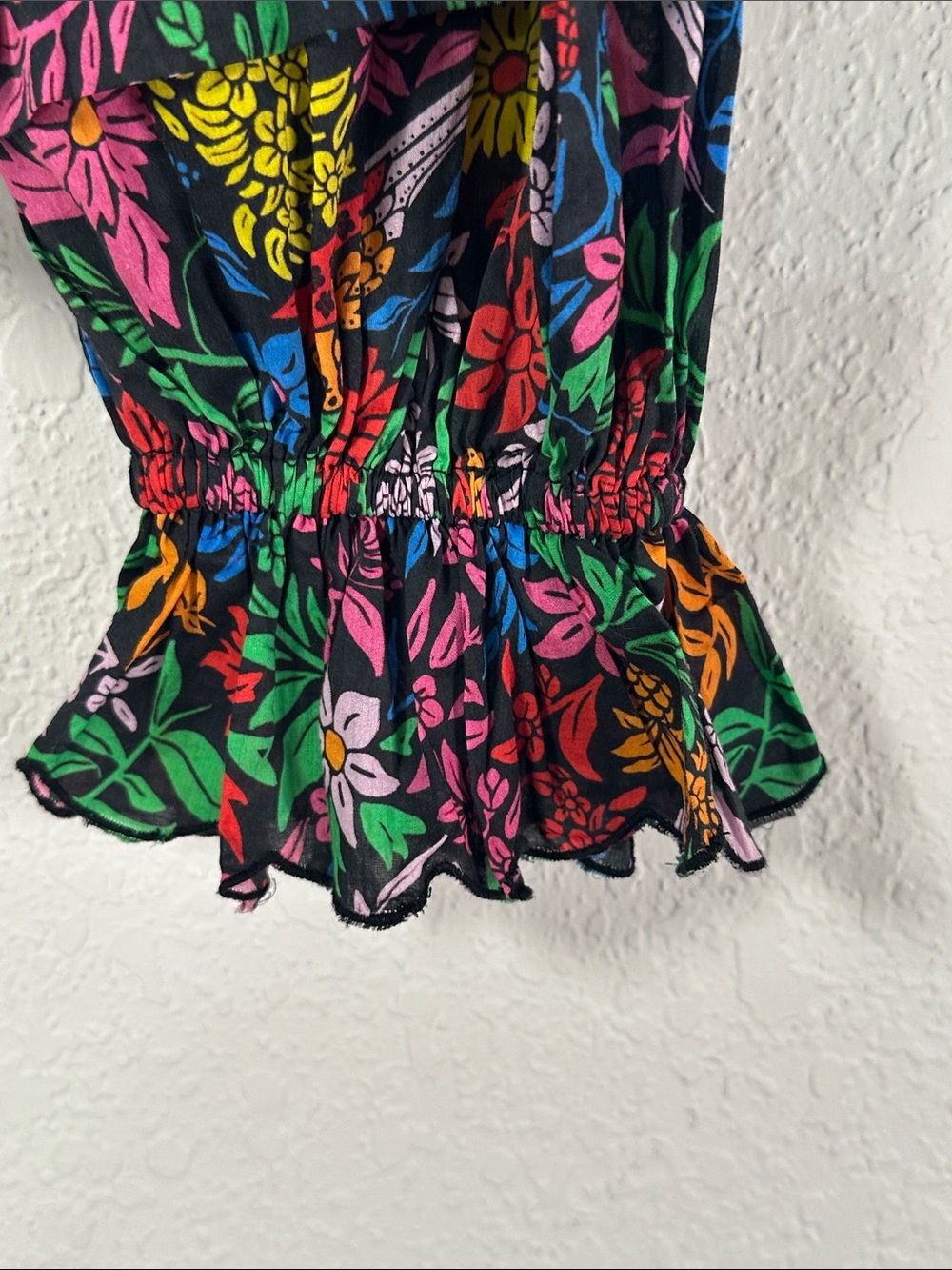 Farm Rio Tropical Garden Blouse - Picture 6 of 10